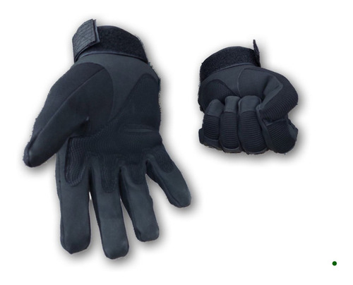 Imagen 2 de 3 de Guante Tactico Negro Talla M Moto