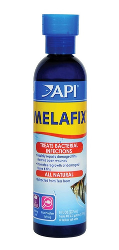 Melafix 237ml Medicamento Cuarentena Bacterias Pecera