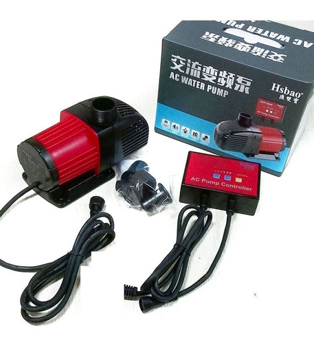 Bomba Submersa Hsbao Aep-12000 - 12000l/h Para Aquário Lago