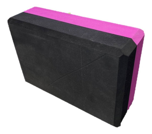 Bloque Profesional De Yoga Bicolor Rosa Goma
