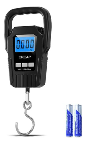 Skeap - Báscula De Pesca Digital Para Colgar,