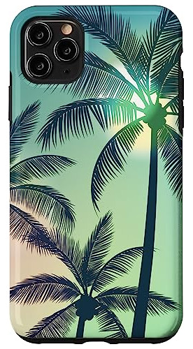 Funda Para iPhone 11 Pro Max Exotic Plant Palm Tree Leaves S