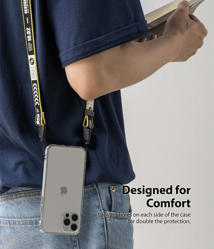 Imagen 8 de 8 de Funda iPhone 12 Pro Max Ringke Fusion Original Anti Golpes