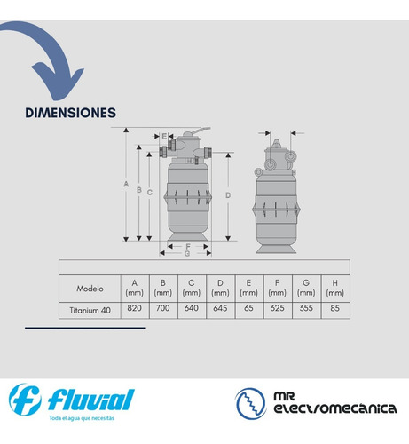 Imagen 7 de 10 de Filtro Pileta Fluvial Titanium 40 / 40000 Litros Con Carga!