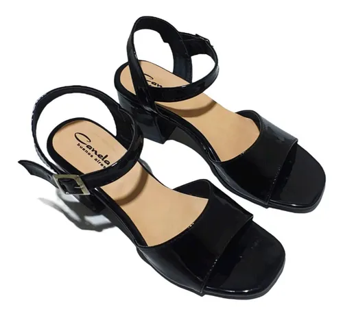 Sandalias chatitas negras clearance