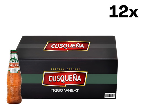 Cerveja Cusqueña Trigo - Pack Com 12 Unidades