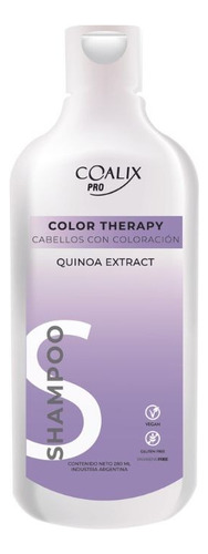Shampoo Coalix Pro Para Cabello Teñido Con Daño 300ml