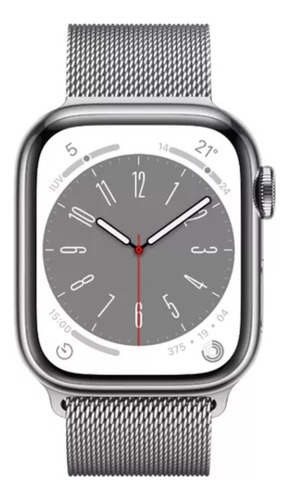 Apple Watch Series 8 Gps + Cellular 45mm Plata Milanese