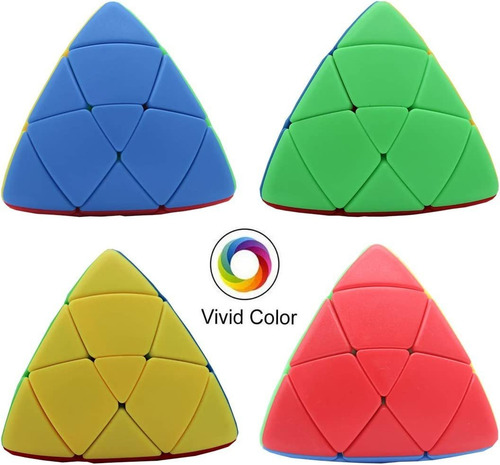 Willking Mastermorphix Stickerless 3x3 Magic Cube Master Pyr