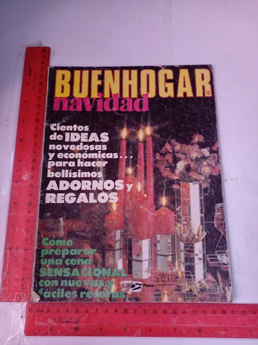 Revista Buen Hogar Navidad No 6 Año 1980