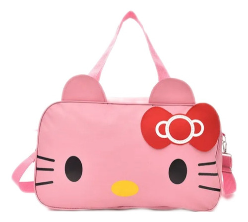 Maleta Bolsa Kawaii Mochila Gatita Hello Kitty De Viaje