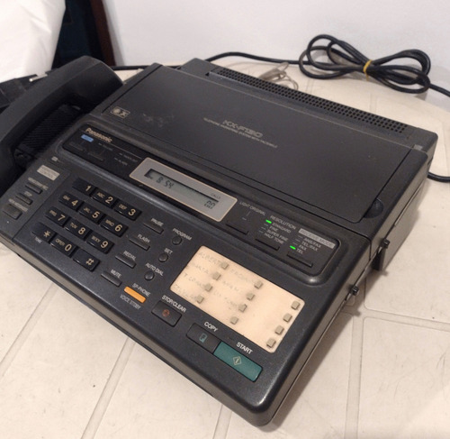 Teléfono Fax Panasonic Kx-f130 + Cassette De Regalo (Usado)