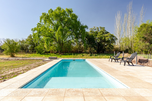 Alq. Temporal Cabaña V. Panorámica Viñedos Piscina Mendoza