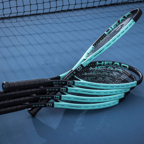 Raqueta Head Tenis Boom Team L Negro/menta 4 3/8