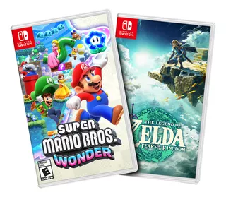 Combo Super Mario Bros Wonder E Zelda Tears Of The Kingdom