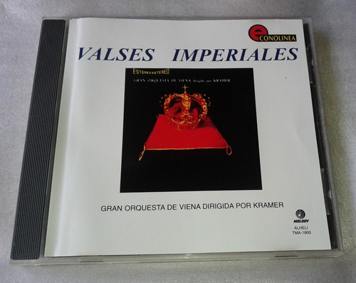 Valses Imperiales Gran Orquesta De Viena Dirigid X Kramer Cd