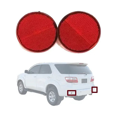 Reflectores Parachoques Trasero Fortuner 2007 2008 2009 Orig