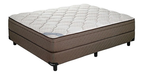 Sommier Europea Belmo Belspring 2 Queen de 190cmx160cm con base dividida