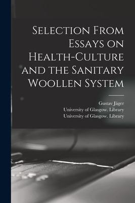 Libro Selection From Essays On Health-culture And The San...