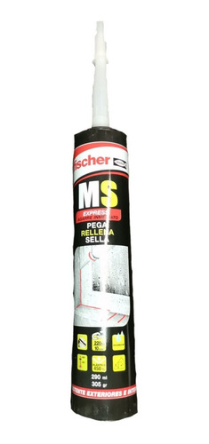 Sellador Adhesivo Ms Original Transparente 290ml Fischer