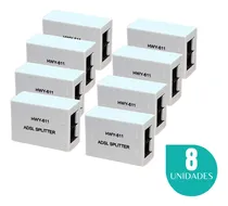 Comprar Filtro Adsl Splitter Telfono Internet Aba Punto 8 Unidades +