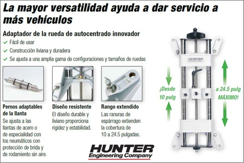 Imagen 4 de 7 de Alineadora Hunter Computarizada 3d Pa220 C/reflectores Hidef