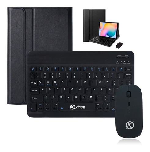 Funda Para Samsung Tab S6 Lite Magnetica Con Teclado Mouse 