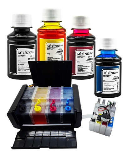 Bulk Ink Para Epson Xp214 Xp204 Xp401 - Luxo + Tinta Extra