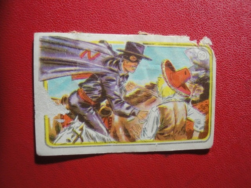 Figuritas El Zorro Año 1977 Nº29 Titanes En El Ring