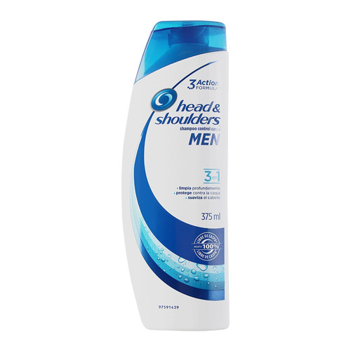 Shampoo Head & Shoulders 3 En 1  180ml