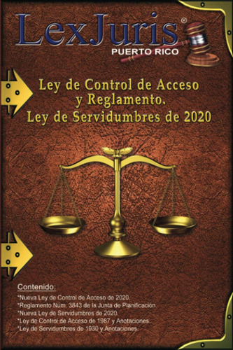 Libro: Ley De Control De Acceso Y Reglamento. Ley De Servidu