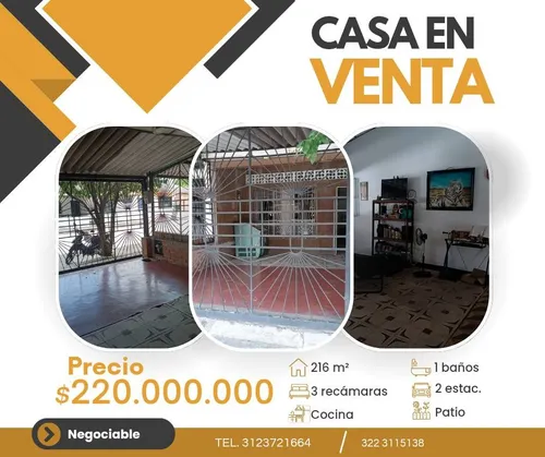 Casa Lote , En Excelente Ubicación Barrio Principal. Alto Flujo De Comercio.