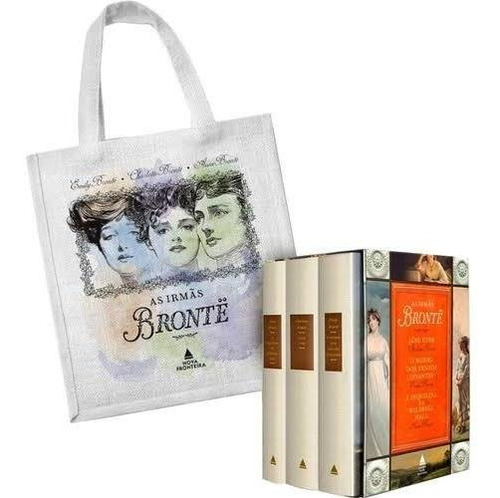 Livro Box As Irmãs Brontë (3 Volumes) + Ecobag