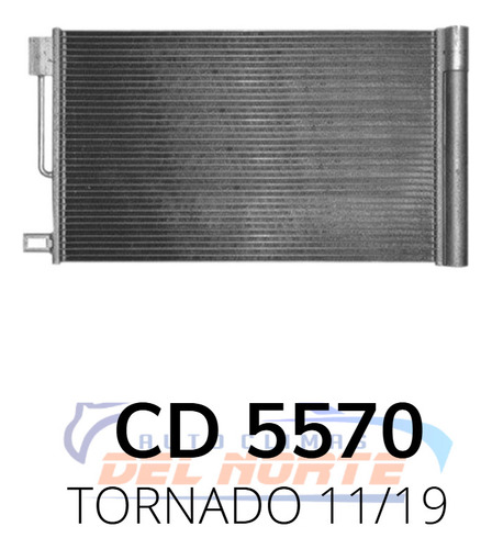 Condensador A/c Automotriz Tornado 11/19