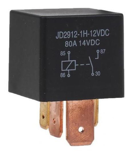 3 X 12v Relay Four Pin Automotriz 80amp 80a Cambio