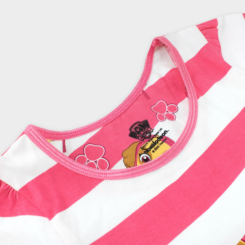 Vestido De Skye De Paw Patrol Suave De Algodón Para Niñas
