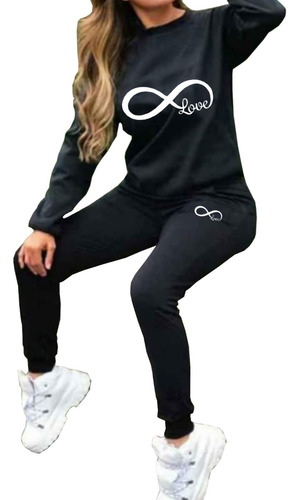 Conjunto Deportivo Buso Y Pantalón De Mujer Dama