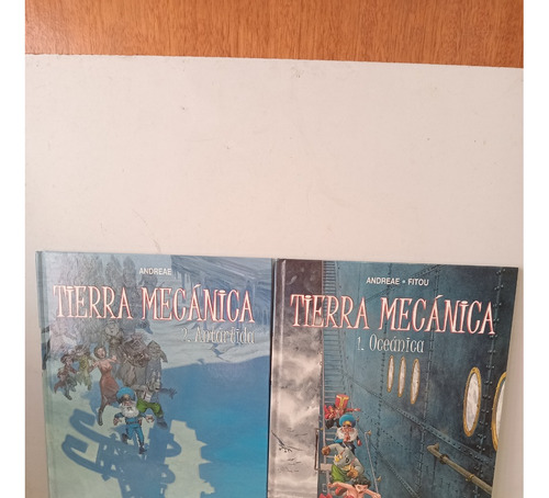 Manga Tierra  Mecánica Oceánica Y Antártida Ed.norma 2 Tomos