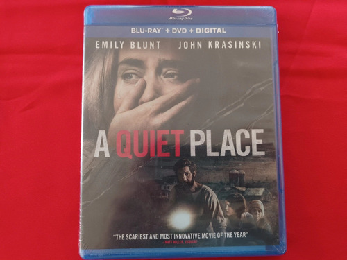 Bluray + Dvd: Un Lugar En Silencio (nuevo Y Sellado)