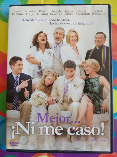 Dvd Mejor Ni Me Caso Robert De Niro W