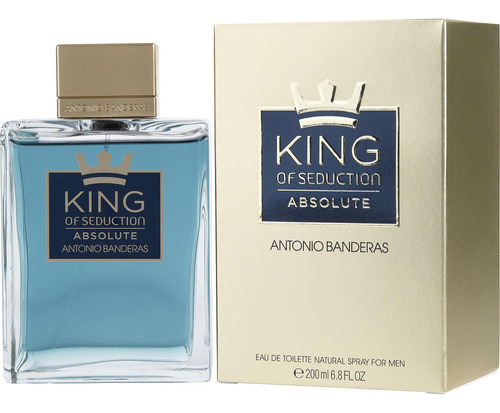 Edt 6.8 Onzas King Of Seduction Absolute Para Hombre En