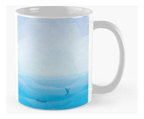 Taza Ernest Hemingway - El Viejo Y El Mar Arte Literario Par