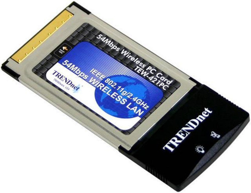Placa Rede Pcmcia Sem Fio 54mbps Tew-421pc - Trendnet