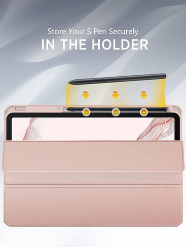 Case Moko Para Galaxy Tab S8 Plus X806 X800 C/ Pen Holder