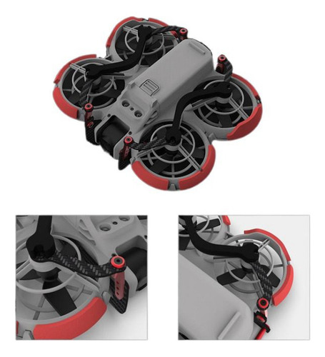 . Dron Volador Dji Fpv Neo Con Refuerzo De Armadura