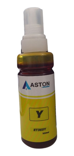 Refil Tinta Aston Amarelo Compatível Com Epson 100 Ml