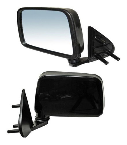Espejo Nissan D21 1994-1995-1996-1997-1998-1999 Manual Negro