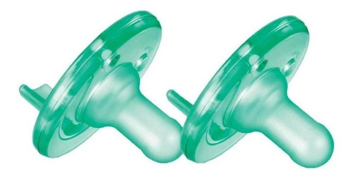 Chupon Chupones Philips Avent Super Soothie Silicon 3-18m 2p Color Verde