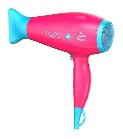 Secador Pelo Ga.ma Diamond Bloom Frio Calor Boquilla Difusor