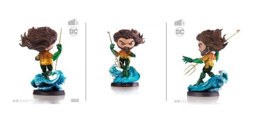 Estátua Aquaman Deluxe - Dc - Minico - Iron Studios